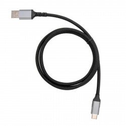 Кабел / Преходник VCOM Кабел USB 3.1 Micro type C / USB 2.0 AM Black - CU405M-1.8m