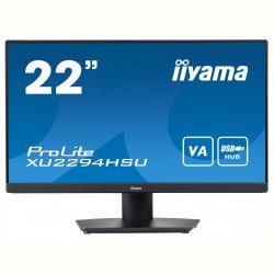 Монитор IIYAMA XU2294HSU-B2, 21,5  , VA Panel, FullHD, HDMI, DisplayPort, 2x USB 3.0, speakers, Blue light reducer