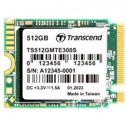 SSD Твърд диск TRANSCEND 512GB, M.2 2230, PCIe Gen3x4, NVMe, 3D TLC, DRAM-less