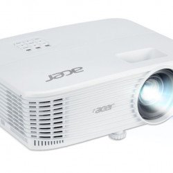 Мултимедийни проектори ACER Projector P1257i DLP, XGA (1024x768), 4800 ANSI LUMENS, 20000:1, 2x HDMI, RCA, Wireless dongle included, Audio in/out, VGA in/out, RS-232,Bluelight Shield, LumiSense, Built-in 10W Speaker, 2.4kg, White