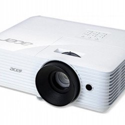 Мултимедийни проектори ACER Projector X118HP, DLP, SVGA (800x600), 4000 ANSI Lumens, 20000:1, 3D, HDMI, VGA, RCA, Audio in, DC Out (5V/2A, USB-A), Speaker 3W, Bluelight Shield, Sealed Optical Engine, LumiSense, 2.7kg, White