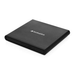 DVD / CD / RW Устройства VERBATIM Mobile DVD ReWriter USB 2.0 Black (Light Version)