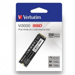 SSD Твърд диск VERBATIM Vi3000 Internal PCIe NVMe M.2 SSD 256GB