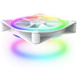 Охладител / Вентилатор NZXT Комплект вентилатори NZXT F120 RGB Duo White 3бр + RGB Контролер