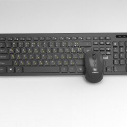 Клавиатура MAKKI БДС клавиатура и мишка Combo Keyboard and Mouse Wireless 2.4G BG low-profile chocolate - MAKKI-KB-KMX-C16