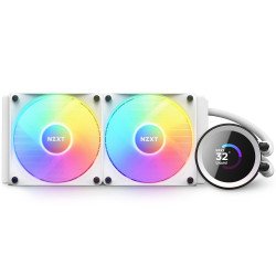 Охладител / Вентилатор NZXT Kraken 240 RGB White, LCD Display