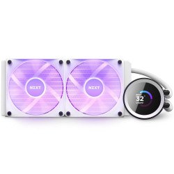 Охладител / Вентилатор NZXT Kraken 240 RGB White, LCD Display