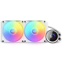 Охладител / Вентилатор NZXT Kraken 280 RGB White, LCD Display