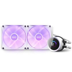 Охладител / Вентилатор NZXT Kraken 280 RGB White, LCD Display