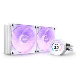 Охладител / Вентилатор NZXT Kraken Elite RGB 280 White, Customizable LCD Display