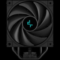 Охладител / Вентилатор DEEPCOOL AK400 Digital, CPU Air Cooler, 1x120mm FK120 PWM Fan, Digital Display, ARGB, TDP 220W, 4 Heatpipes, Black, Intel LGA1700/1200/115x, AMD AM5/AM4, 126?97?156 mm(L?W?H), 3 Year Warranty