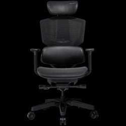 Аксесоари COUGAR Argo One Black, PAFRP Frame, Breathable PVC Leather,  Dynamic lumbar Support Design, Flexibly reclining backrest, Adjustable headrest, Sliding seat, 3D Adjustable Armrest