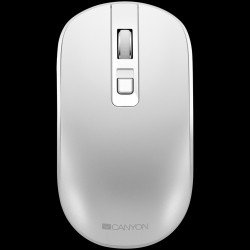 Мишка CANYON MW-18, 2.4GHz Wireless Rechargeable Mouse with Pixart sensor, 4keys, Silent switch for right/left keys,Add NTC DPI: 800/1200/1600