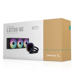 Охладител / Вентилатор DEEPCOOL водно охлаждане Water Cooling LS720 SE - Addressable RGB, Infinity mirror design - LGA1700/AM5