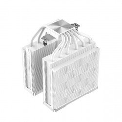 Охладител / Вентилатор DEEPCOOL охладител CPU Cooler AK620 WH - Dual-Tower, White - LGA1700/AM5