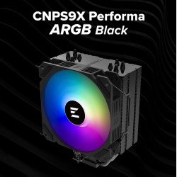 Охладител / Вентилатор ZALMAN охладител за процесор CPU Cooler CNPS9X PERFORMA ARGB BLACK - aRGB - LGA1700/AM5