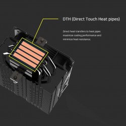 Охладител / Вентилатор ZALMAN охладител за процесор CPU Cooler CNPS9X PERFORMA ARGB BLACK - aRGB - LGA1700/AM5