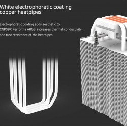 Охладител / Вентилатор ZALMAN охладител за процесор CPU Cooler CNPS9X PERFORMA ARGB WHITE - aRGB - LGA1700/AM5