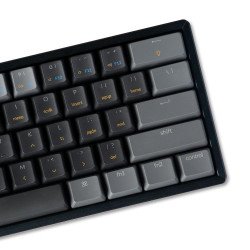 Клавиатура Геймърска Механична клавиатура Keychron K12, Hot-Swappable Aluminum, 60% Gateron Blue Switch, RGB LED ABS