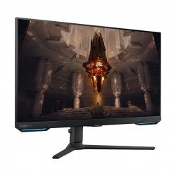 Монитор SAMSUNG Odyssey G7 G70B 32 inch, IPS UHD 3840x2160, 144Hz, 1 ms, HDR 400, G-Sync Compatible, DisplayPort, HDMI, Черен