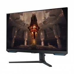 Монитор SAMSUNG Odyssey G7 G70B 32 inch, IPS UHD 3840x2160, 144Hz, 1 ms, HDR 400, G-Sync Compatible, DisplayPort, HDMI, Черен