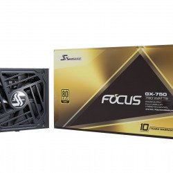 Кутии и Захранвания SEASONIC Захранващ блок SEASONIC FOCUS GX-750 750W, 80+ Gold PCIe 5.0, Fully Modular