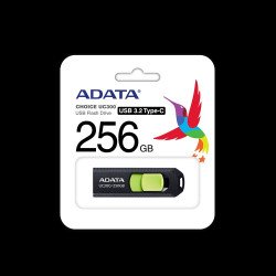 USB Преносима памет ADATA 256GB TYPE-C UC300 ADATA BK/GN