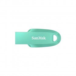 USB Преносима памет SANDISK USB памет SanDisk Ultra Curve 3.2, 128GB, USB 3.1 Gen 1, Зелен