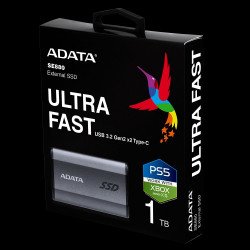Външни твърди дискове ADATA EXT SSD SE880 1T GRAY