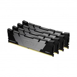 RAM памет за настолен компютър KINGSTON FURY Renegade Black 32GB(4x8GB) DDR4 3200MHz CL16 KF432C16RB2K4/32