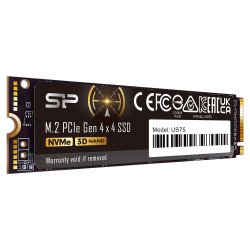 SSD Твърд диск SILICON POWER SSD Silicon Power US75 2TB M.2-2280, PCIe, Gen 4x4 NVMe