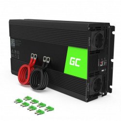 UPS и токови защити Инвертор GREEN CELL 24V 1500W /3000W Чиста синусоида