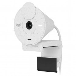 WEB Камера LOGITECH Уеб камера с микрофон LOGITECH Brio 300, Full-HD, USB-C, Бял