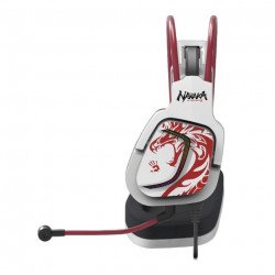 Слушалки Геймърски слушалки A4TECH Bloody G575 Naraka, USB, 7.1, RGB, Микрофон, Бели