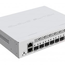 Мрежово оборудване MIKROTIK Суич MikroTik CRS310-1G-5S-4S+IN, L3 Gigabit Ethernet (10/100/1000), Захранване по Ethernet (PoE) 1U