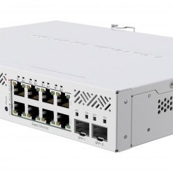 Мрежово оборудване MIKROTIK Суич MikroTik CSS610-8P-2S+IN, 8 x Gigabit Ethernet ports, 2 x SFP, PoE out