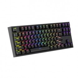 Клавиатура GENESIS Gaming Keyboard Thor 404 TKL Black RGB Backlight US Layout Brown Switch