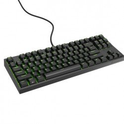 Клавиатура GENESIS Gaming Keyboard Thor 404 TKL Black RGB Backlight US Layout Brown Switch