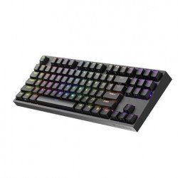 Клавиатура GENESIS Gaming Keyboard Thor 404 TKL Black RGB Backlight US Layout Yellow Switch