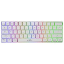 Клавиатура GENESIS Mechanical Gaming Keyboard Thor 660 Wireless RGB Backlight White GATERON BROWN