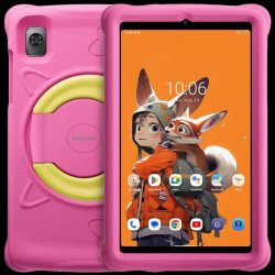 Таблет Blackview Tab 60 Kids, 8.68inch WXGA+ 800*1340, T606 Octa-core 1.6GHz, Front 5MP; Rear 8MP camera, memory 4GB/128GB, 6050mAh battery, Android 13, Support Dual SIM card, 802.11 a/b/g/n/ac(2.4/5GHz),Pink