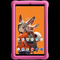 Таблет Blackview Tab 60 Kids, 8.68inch WXGA+ 800*1340, T606 Octa-core 1.6GHz, Front 5MP; Rear 8MP camera, memory 4GB/128GB, 6050mAh battery, Android 13, Support Dual SIM card, 802.11 a/b/g/n/ac(2.4/5GHz),Pink