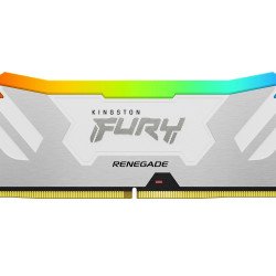 RAM памет за настолен компютър KINGSTON Fury Renegade White RGB 32GB(2x16GB) DDR5 7200MHz CL38 KF572C38RWAK2-32, XMP