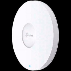 Мрежово оборудване TP-LINK AX3000 Ceiling Mount Dual-Band Wi-Fi 6 Access Point PORT:1? Gigabit RJ45 PortSPEED:574Mbps at  2.4 GHz + 2402 Mbps at 5 GHzFEATURE: 802.3at POE and 12V DC (Power Adapter is not included), 2?Internal Antennas, 160MHz  Supported, MU-MIMO, etc.