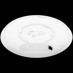 Мрежово оборудване UBIQUITI U6-PRO High-performance, ceiling-mounted WiFi 6 access point designed for large offices, 140 m2 coverage, 350+ connected devices, 4x4 MIMO, IP54, 573.5 Mbps on 2.4 GHz and 4.8 Gbps on 5 GHz, PoE adapter (U-POE-AT-EU) not included