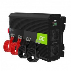 UPS и токови защити Инвертор PRO GREEN CELL, 12/220V, DC/AC, 300W/6000W, Модифицирана синусоида