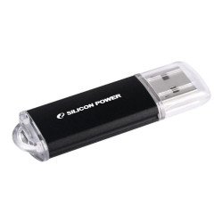 USB Преносима памет SILICON POWER USB памет SILICON POWER Ultima II, 16GB, USB 2.0 Черен