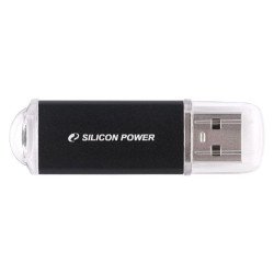 USB Преносима памет SILICON POWER USB памет SILICON POWER Ultima II, 16GB, USB 2.0 Черен