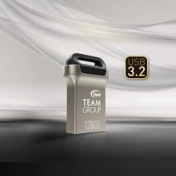 USB Преносима памет TEAM GROUP USB памет Team Group C162 128GB USB 3.1, Златен