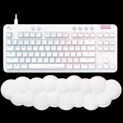 Клавиатура LOGITECH G713 TKL Corded Gaming Keyboard - OFF WHITE - USB - US INT L - TACTILE